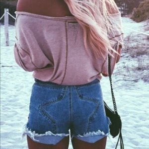 One Teaspoon Star Shorts